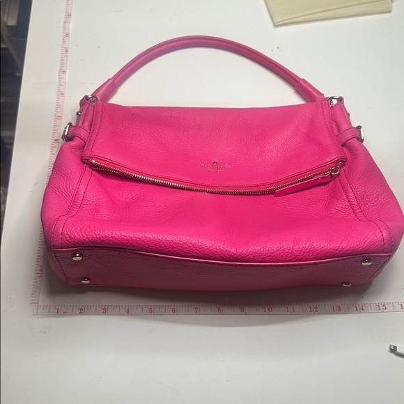 kate spade Handbags - Kate Spade Pink Pebbled Leather Crossbody